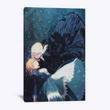 Presente decorativo para decoração de parede do destino, noite, pôster corrente a saber do anime, decoração para casa, quarto, pintura e quadro para presente 2024 - compre barato