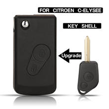 Kutery For Citroen Elysee Picasso Saxo Xsara Berlingo Upgrade Smart Folding Flip Remote Control Car Key Shell Replacement 2BTN  2024 - buy cheap