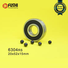 6304 Hybrid Ceramic Bearing 20*52*15 mm ABEC-1 1PC Industry Motor Spindle 6304HC Hybrids Si3N4 Ball Bearings 3NC 6304RS 2024 - buy cheap