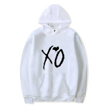 Xo o weeknd 2d moda hoodie das mulheres/homens manga longa de alta qualidade moletom casual roupas esportivas casal rua hoodie 2024 - compre barato