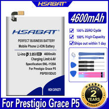 HSABAT PSP5515 DUO 4600mAh batería para Prestigio Grace P5 (PSP5515DUO baterías) 2024 - compra barato