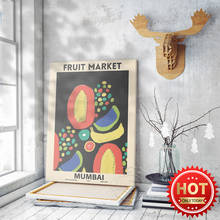 Póster de ilustración artística de frutas de Aster D, póster con impresiones del mercado de frutas de Hollywood, Mural Vintage de frutas de Astro, arte de pared 2024 - compra barato
