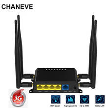 CHANEVE Wireless N 300Mbps OpenWRT WiFi Router 3G WCDMA UTMS HSPA Wireless Router with sim card slot With 21.6Mbps DL bandwidth 2024 - buy cheap