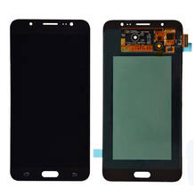 Tela lcd com sensor de toque para samsung galaxy j7 2016 j710, encaixes j710m, j710h, j710fn, com ajuste de brilho 2024 - compre barato