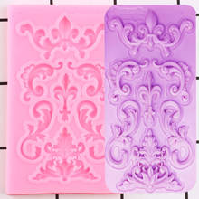 DIY Lace Flower Vine Pattern Silicone Molds Relief Cake Border Decorating Tools Cupcake Topper Fondant Candy Chocolate Moulds 2024 - buy cheap