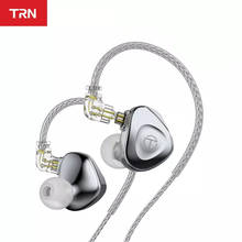 TRN BA15 30BA Driver Unit In Ear Earphone Balanced Amarture HIFI Monitor Earphone Earbuds With Detachable Cable VX V90S T300 TA1 2024 - buy cheap