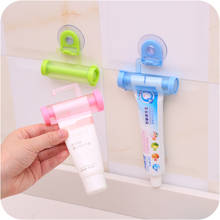 Creative Toothpaste Dispenser Partner Squeezing Toothpaste Sanitary Pendant Suction Cup Hook Roll Squeezing Toothpaste Dispenser 2024 - buy cheap