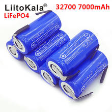 LiitoKala Lii-70A 32700 lifepo4 3.2v 7000mah 33A 55A weld strip for screwdriver battery electric bike powered+Nickel sheets 2024 - buy cheap