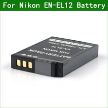 EN-EL12 ENEL12 EN EL12 Digital Camera Battery for Nikon COOLPIX S9300 S9400 S9500 W300 A900 S9900 B600 2024 - buy cheap