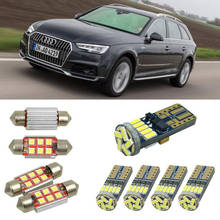 Luces led interiores de coche para audi A4 allroad 8kh b8, bombillas domo de lectura para coches, luz de matrícula sin errores, 16 Uds./lote 2024 - compra barato