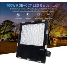 MIBOXER-luz de paisaje FUTC07 de 100W, RGB + temperatura de Color, AC100 ~ 240V, 2,4 GHz, RF APP, Alexa, asistente de Google, Control de 16M 2024 - compra barato