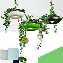 LED plant pendant light dining room bar Kitchen island pendant lamp Indoor home Nordic decor Studio Lustre Suspension Lamp 2024 - buy cheap