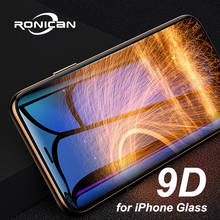 RONICAN-funda completa de vidrio templado para iPhone, protector de pantalla para iPhone 6, 6s plus, 8, 8P, 7 plus, x, Xs, Max, Xr 2024 - compra barato