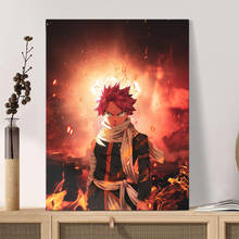 Natsu Dragneel Fairy Tail Anime Home Decor Canvas Posters Prints Decoration Art Wall Pictures Living Room Painting 2024 - buy cheap