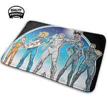 Cibernético Casa Da Família Anti-Slip Mat Tapete tapete Macio Silverhawks Steelheart Steelwill 2024 - compre barato