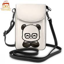 Bolso de hombro con diseño de Panda para mujer, bandolera de piel con diseño de Panda, multifuncional, para compras 2024 - compra barato