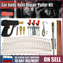 Kit de reparo de amassados de carro, 86 m, puxador de amassados, ferramenta, pistola de solda 2024 - compre barato