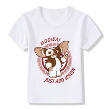 Gremlins bonito gizmo design crianças engraçado t camisa do bebê meninos/meninas manga curta camisetas crianças verão roupas casuais, ooo5170 2024 - compre barato