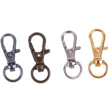 10Pcs/lot Mini Rotatable Buckle Hook Lobster Bag Clasps Lobster Swivel Keychain Trigger Clips Snap Hook 2024 - buy cheap