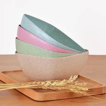 Eco-friendly Crop Straw Simple Square Shape Eating Bowl Household Tableware Fruit Snack Candy Salad Plate Bowl picnic travel 2024 - buy cheap