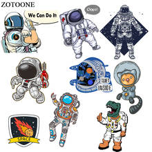 ZOTOONE Astronaut Patch Space Planet Stickers Iron on Transfers for Clothes T-shirt Accessory Applique DIY  Heat Transfer G 2024 - buy cheap