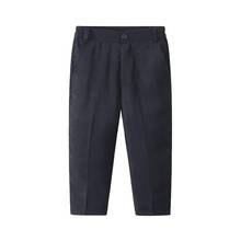 2-10 anos do bebê da criança uniforme primavera outono escola meninos calças das crianças preto roupas crianças calças de comprimento total jw8294 2024 - compre barato