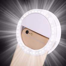 36 LED Selfie Light Phone Flash Fill Light Led Camera Clip-on Phone Selfie ring light video light Enhancing Up Selfie Lamp 2024 - купить недорого