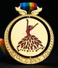 Dance Competition Metal Medal Yoga Latin Dance Dance Ballet Dance Competition Award Medal 2021 2024 - buy cheap