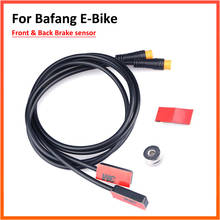 Bicicleta elétrica sensor de freio mecânico hidráulico para bafang bbs01 bbs02 bbshd mid drive motor conectores kit e-bike peças 2024 - compre barato