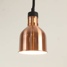 Современный светодиодный подвесной светильник LukLoy, алюминиевое освещение, алюминиевая лампа, бар, подвессветильник светильник, прикроватная лампа, винтажная лампа E27 2024 - купить недорого