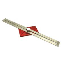 Aluminum Alloy T-type Hole Dividing Line Ruler Scribing Measuring Angle Gauge Marking Woodworking Tool M7DA 2024 - buy cheap