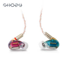 SHOZY 3BA Triple Driver In Ear Wired Earphone Hifi Noise Reduction Music Earbuds Stereo Monitor Headset Mmcx Detachable Cable 2024 - buy cheap