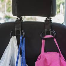 2pcs Auto Seat Back Hook Cargo Organizer Trunk Bag Holder Hanger Car Luggage Hook Claw Shape Universal 2024 - buy cheap