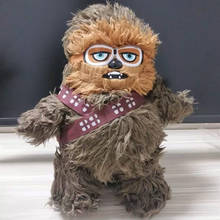Disney Film Star Wars Cartoon Characters Chewbacca Plush Toy 30CM Birthday Presents For The Doll 2024 - buy cheap