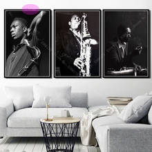 NT1035 Poster Prints  Hot John Coltrane Jazz Great Music Singer Star Wall Art Picture Prints Canvas Oil Painting Home Room Decor 2024 - buy cheap