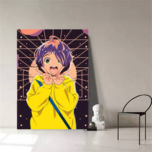 Wonder egg-póster de anime kawaii para decoración del hogar, pinturas de pared, lienzo de una pieza, arte de pared 2024 - compra barato