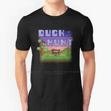 Hunt Duck T Shirt 100% Pure Cotton Duck Hunt Gaming Retrogaming Gamer 8bit 8 Bit Pixels Pixelart Retro Video Games 80s Arcade 2024 - buy cheap