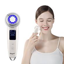 LED Photon Skin Care Facial Massager EMS Face Lifting Wrinkle Remover Hot Compress Dark Circle Removal Anti Aging Beauty Device 2024 - buy cheap