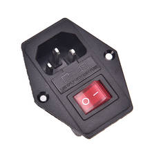 NEW AC 10A 250V Male Power Socket 3 Pin IEC320 C14 Inlet Module Plug Fuse Switch Wholesale 2024 - buy cheap
