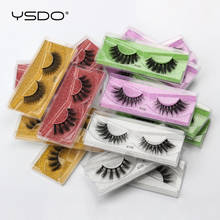 YSDO 10/20/30/50/100 Pairs 3D Mink Eyelashes Wholesale Natural False Eyelashes Extension Makeup Mink Lashes In Bulk Thick Lashes 2024 - buy cheap