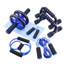 AB Roller Wheel Abdominal Exercise Jump Rope Push up Rack Resistance Bands Muscle Trainer Fitness Home Gym Workout Equipments 2024 - buy cheap