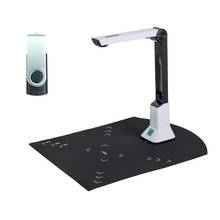 Portable 8MP High Definition Book Scanner For File Recognition Scanner Flatten Curve Technology Capture A4 Document Camera NEW 2024 - buy cheap