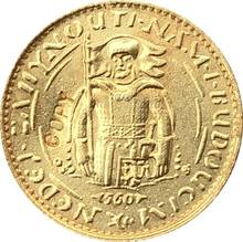 Cópia de moedas com 1 ducat 1923 checo-escavadora 19.75mm 2024 - compre barato