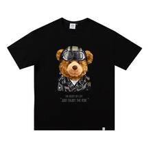 Lover футболка и принтом "Панда", забавная футболка для мужчин аниме футболка для женщин бюст 134 см Модальные Короткий Летний размера плюс наруто 4XL 5XL 6XL 7XL 2024 - купить недорого