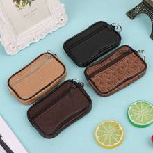 Soft Men Women Card Coin Key Holder Zip Change Pouch Wallet Pouch Bag Purse Gift LX9F 2024 - buy cheap