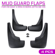 Car Mud Flaps Mudflaps Splash Guards Front Rear Fender Mudguards For VW Golf 4 Mk4 IV Bora Jetta 1998-2005 2024 - buy cheap