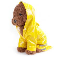 S-XL Puppy Pet Rain Coat Summer Hoody Waterproof Jackets PU Raincoat for Dogs Cats Apparel Clothes Wholesale PetSupplies Outdoor 2024 - buy cheap