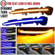 For Seat Leon III MK3 5F ST FR Cupra Ibiza MK5 V KJ1 Arona KJ7 Dynamic Blinker Turn Signal LED Mirror Light 2024 - buy cheap