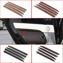 Carbon Fiber Style For Land rover Discovery 5 LR5 L462 2017-2020 ABS Car Inner Door Decoration Strip Trims Cover Auto Accessorie 2024 - buy cheap