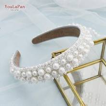 YouLaPan FG09 New Baroque Headbands Pearl Crown For Women Tiara Hair Accessories for Girls Hair Bands Bridal Hair Hoop Hair Bows 2024 - buy cheap